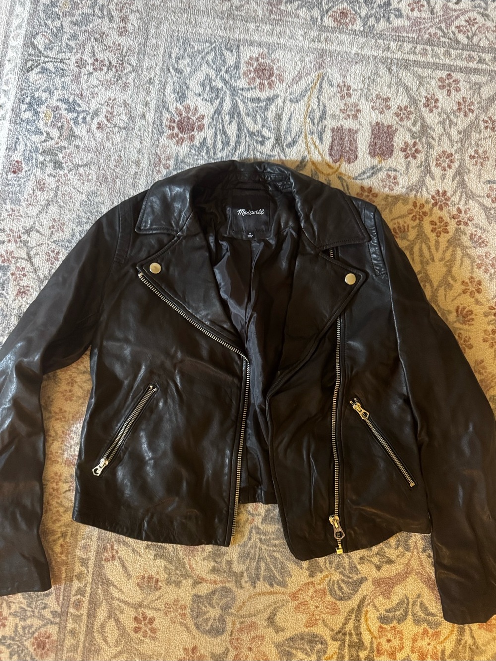 Madewell Real leather moto jacket